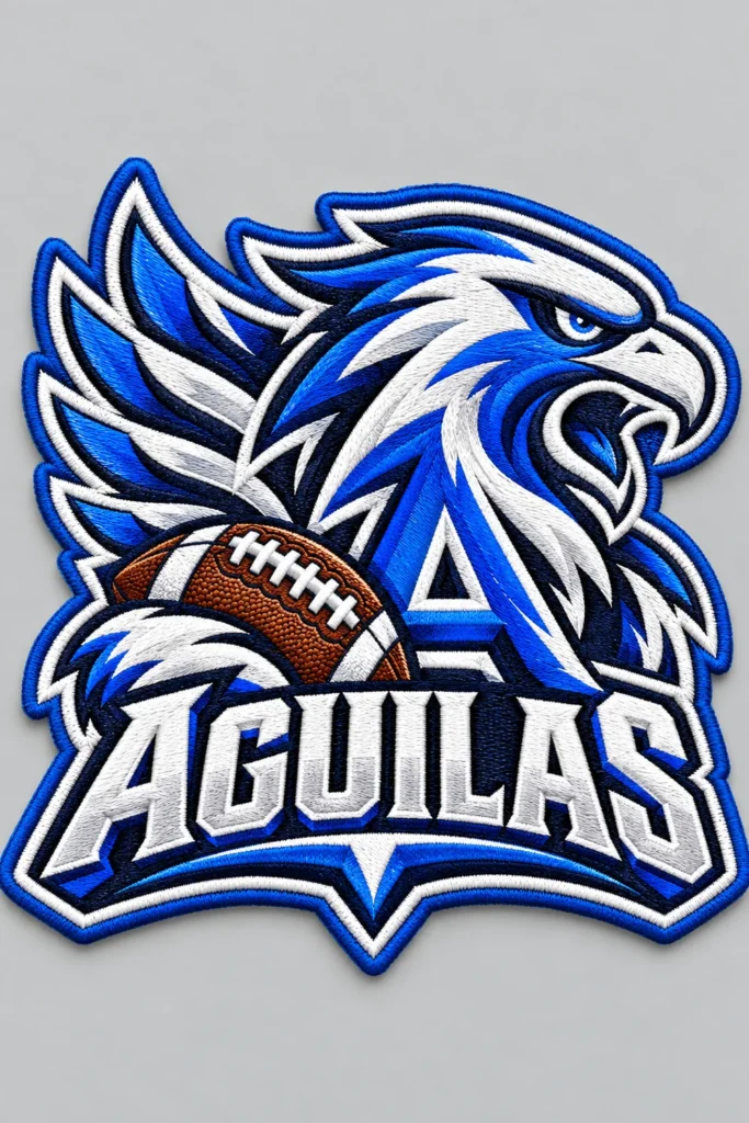 Parche bordado Águilas