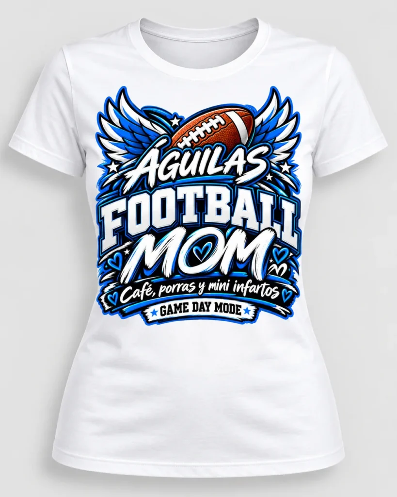 Playera Mamá Fútbol Águilas