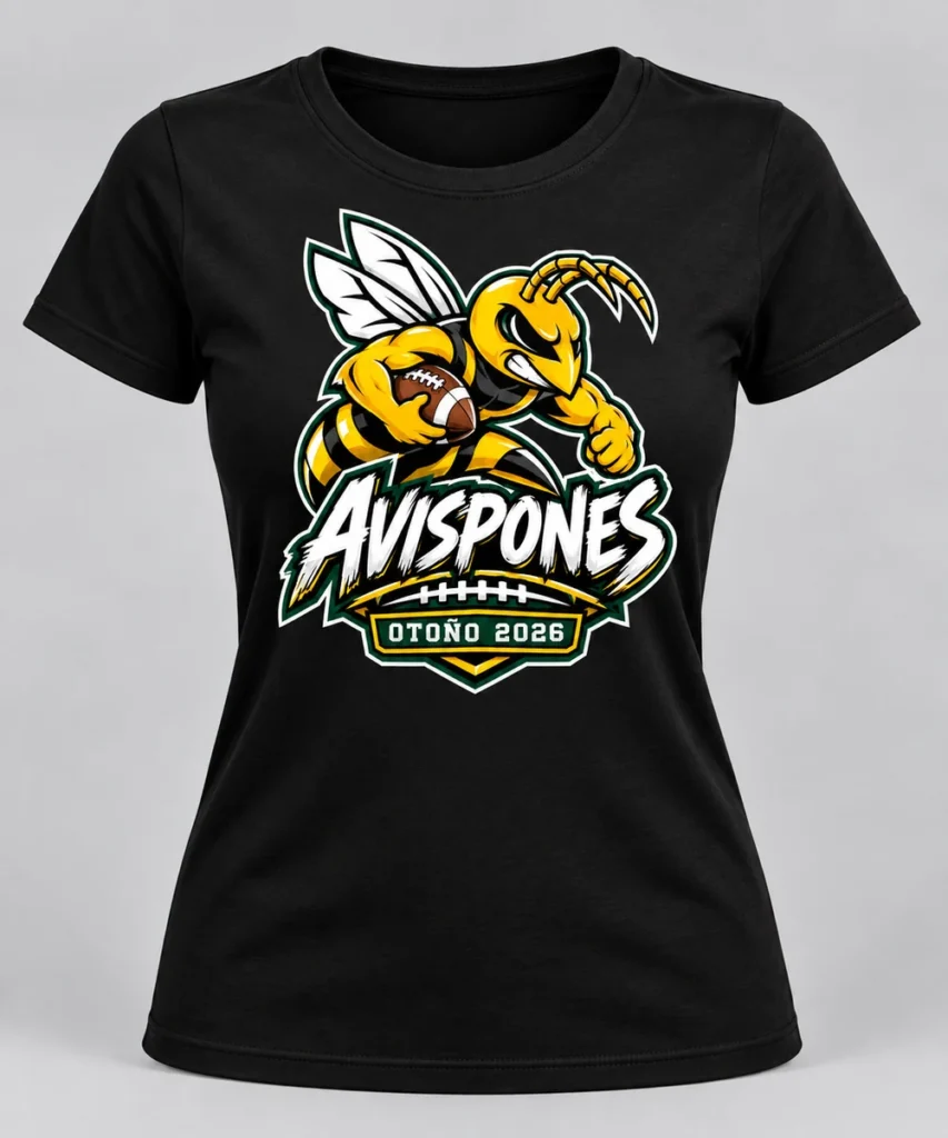 Playera dama Avispones