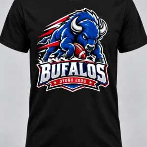Playera caballero Bufalos