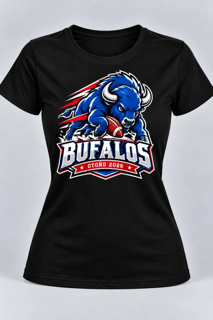 Playera dama Bufalos