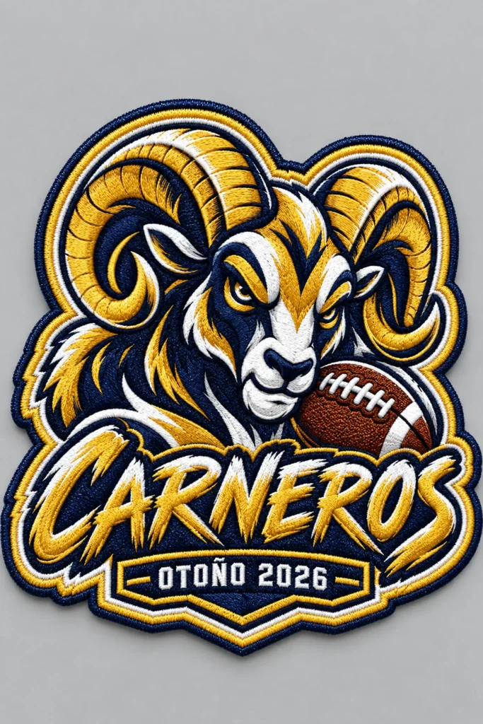 Parche bordado Carneros