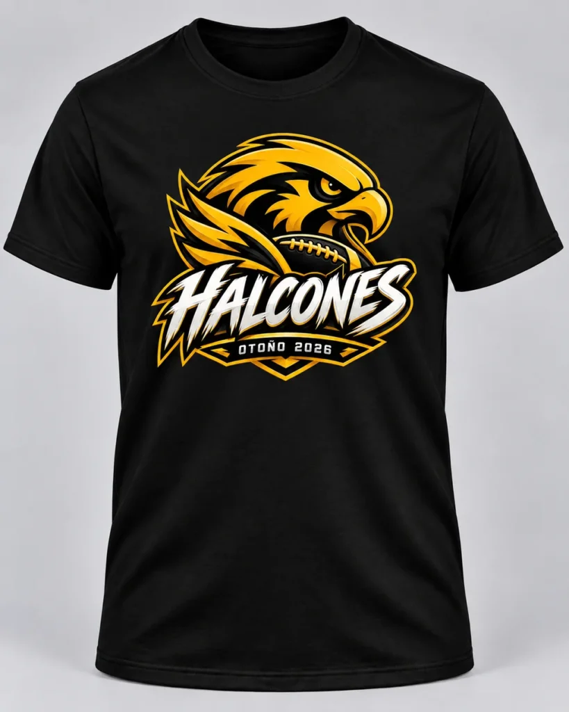 Playera caballero Halcones