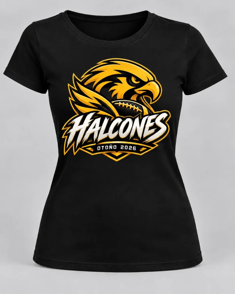 Playera dama Halcones