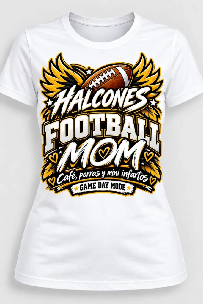Playera Mamá Fútbol Halcones