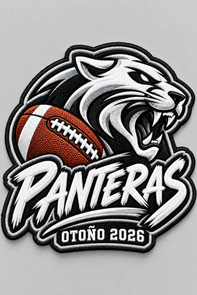 Parche bordado Panteras