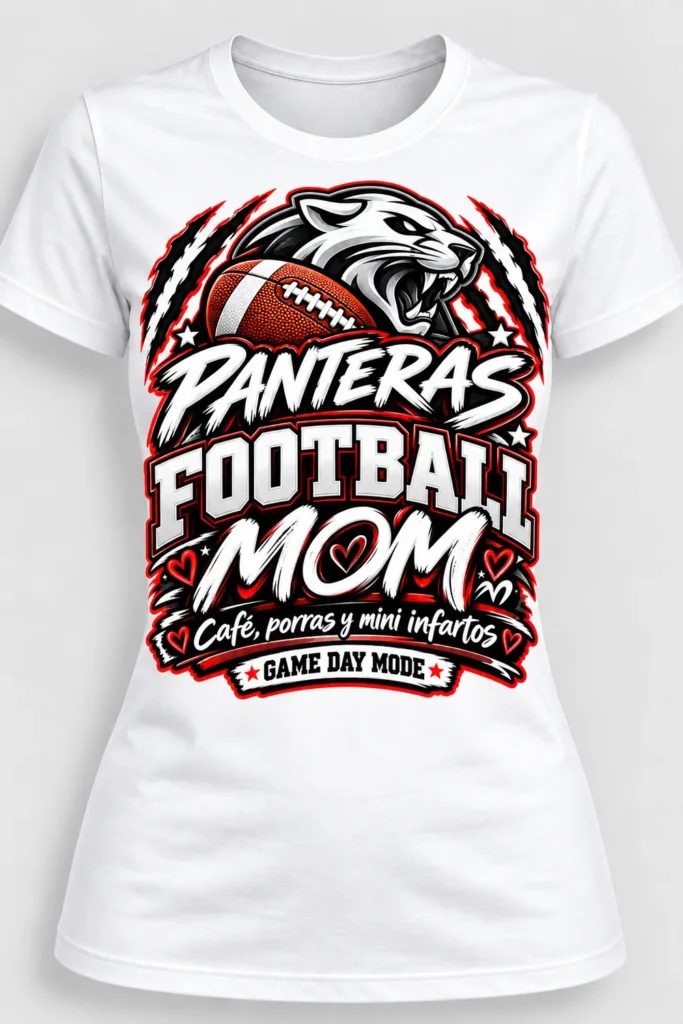 Playera Mamá Fútbol Panteras