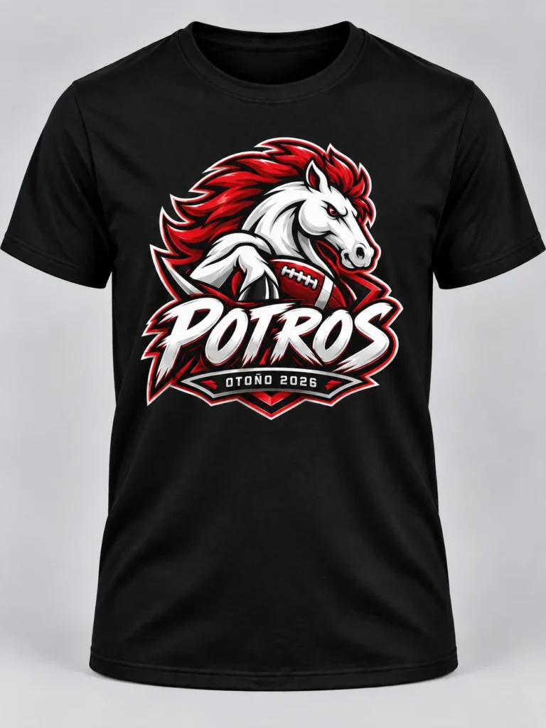 Playera caballero Potros