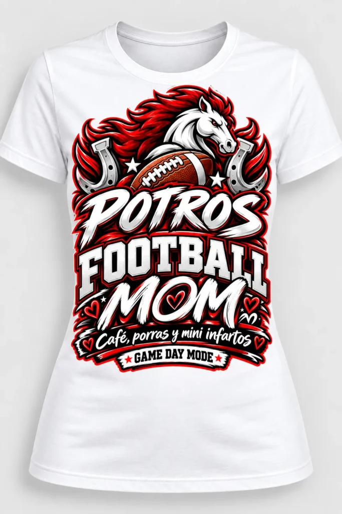 Playera Mamá Fútbol Potros