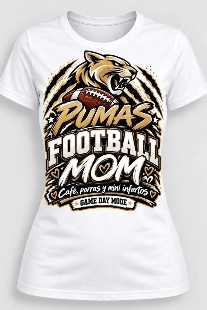 Playera Mamá Fútbol Pumas