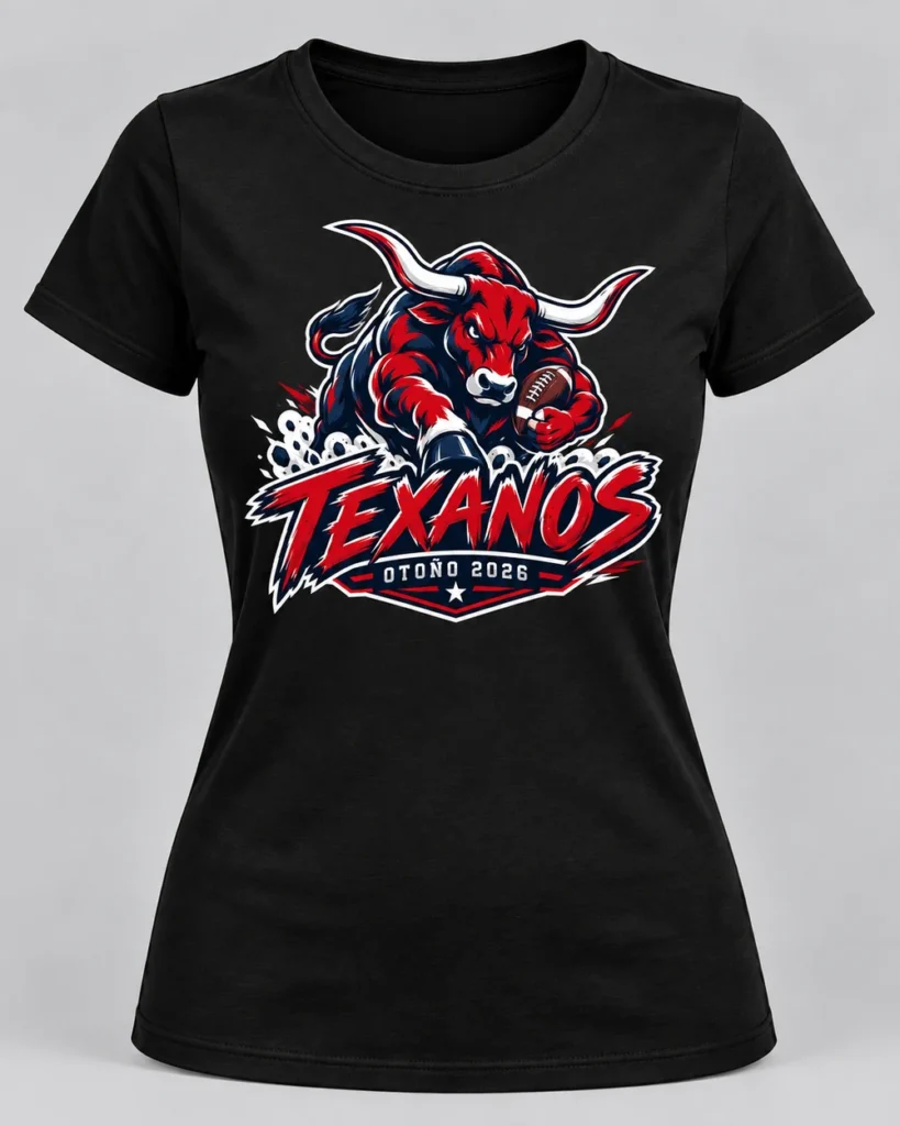 Playera dama Texanos