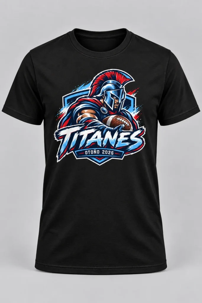 Playera caballero Titanes