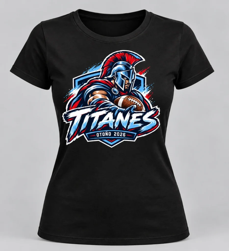 Playera dama Titanes