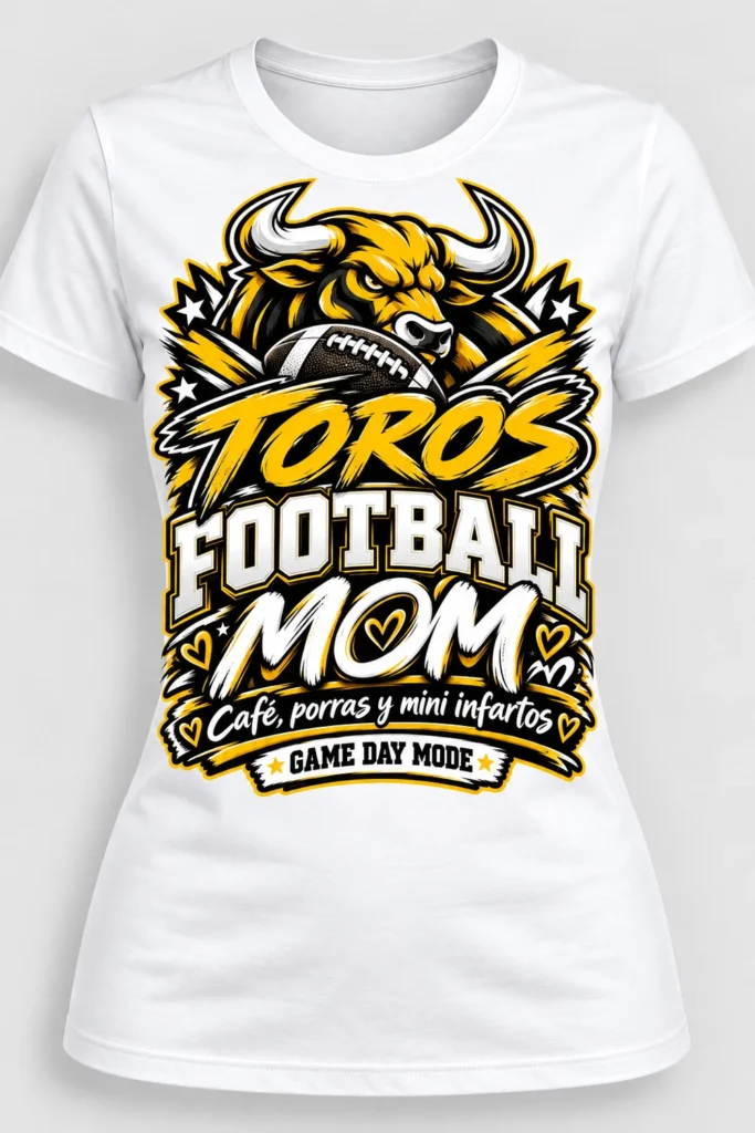 Playera Mamá Fútbol Toros