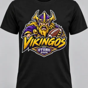Playera caballero Vikingos