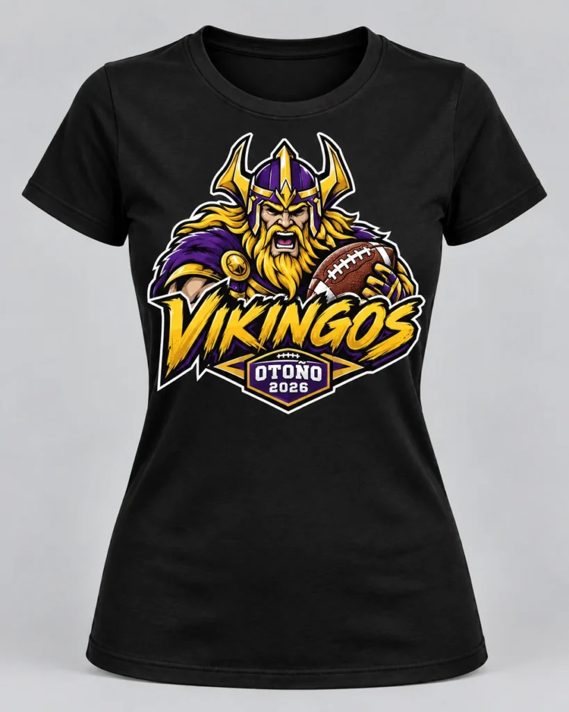 Playera dama Vikingos